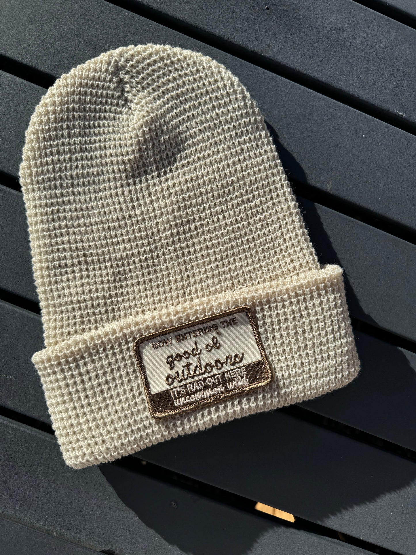 Good Ole Outdoors National Park Lovers Waffle Beanie