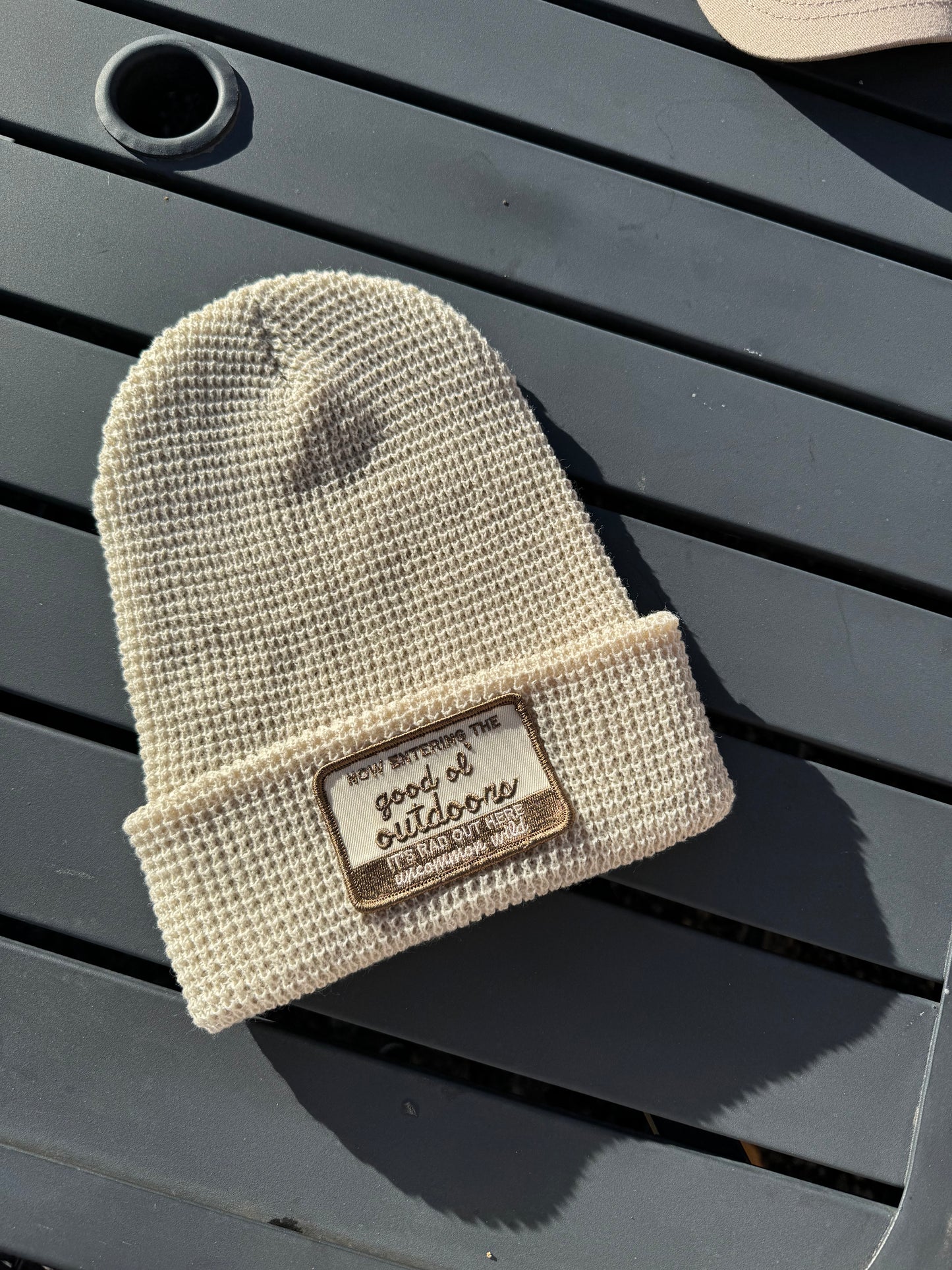 Good Ole Outdoors National Park Lovers Waffle Beanie