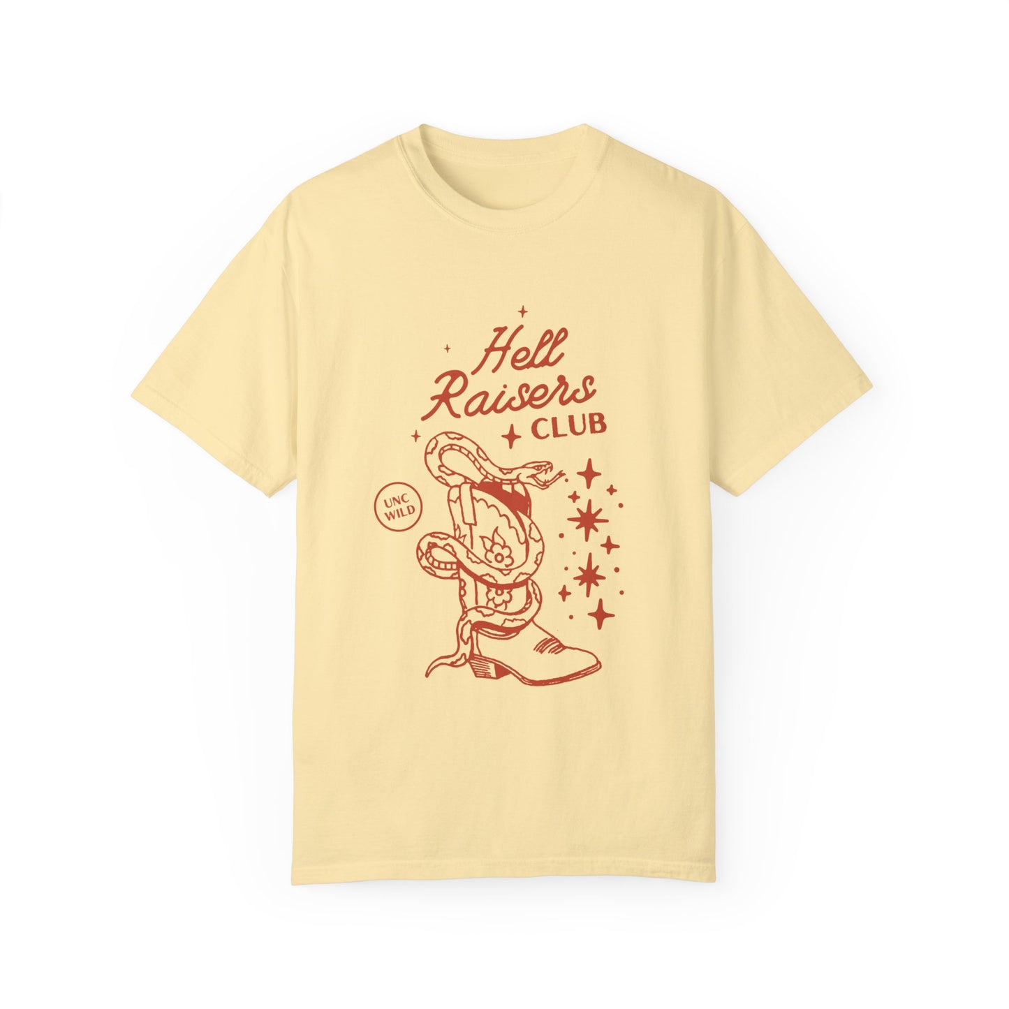 Hell Raisers Club Unisex Comfort Colors Vintage T-shirt