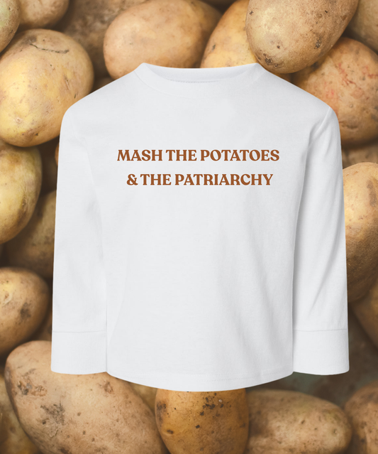 [PRE-ORDER] Mash the Patriarchy Toddler/Youth Sweatshirt
