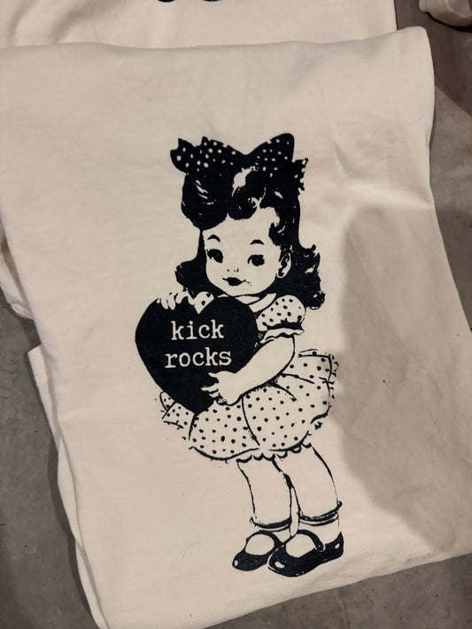 Kick Rocks Vintage Comfort Colors Tee