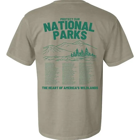 Protect National Parks Nature Comfort Colors Graphic T-Shirt | Boho Graphic Tee