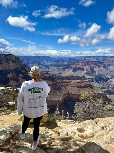 Protect National Parks Nature Crewneck Sweatshirt